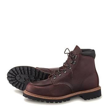 Red Wing Férfi Heritage Sawmill 6 Inch Bakancs Bordó